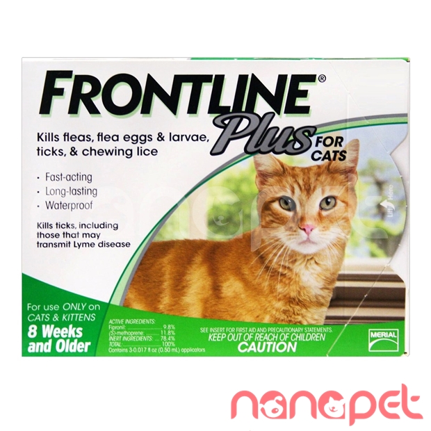Nhỏ Gáy Frontline Plus Phòng & Trị Bọ Chét Cho Mèo