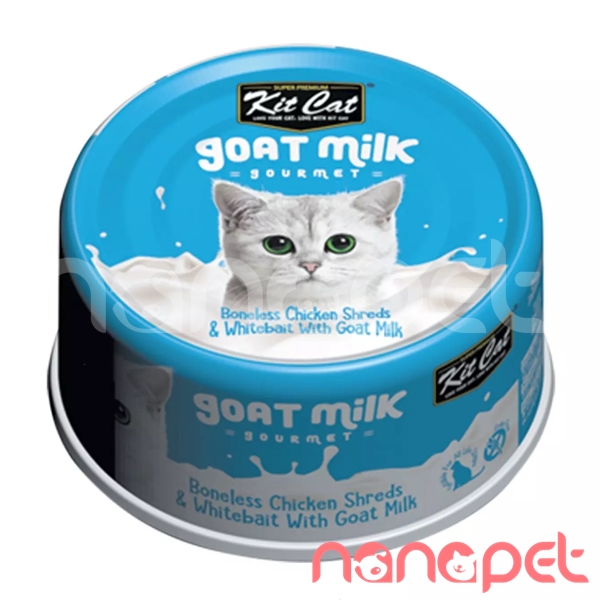 Pate KitCat Sữa Dê Gournet Cho Mèo