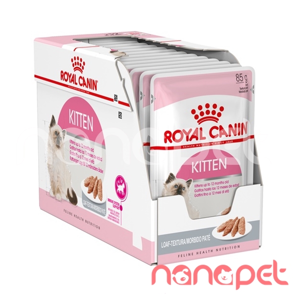Pate Royal Canin Kitten Cho Mèo Con Từ 4-12 Tháng