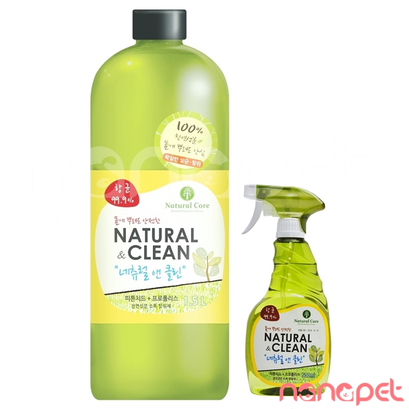 Xịt Khử Mùi Natural Core Deodorant Natural & Clean