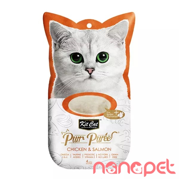 Sốt Thưởng KitCat Purr Puree Cho Mèo
