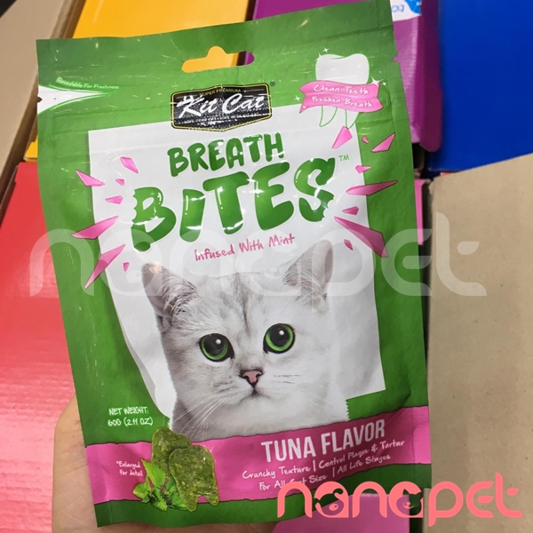 Snack KitCat Breath Bites Cho Mèo