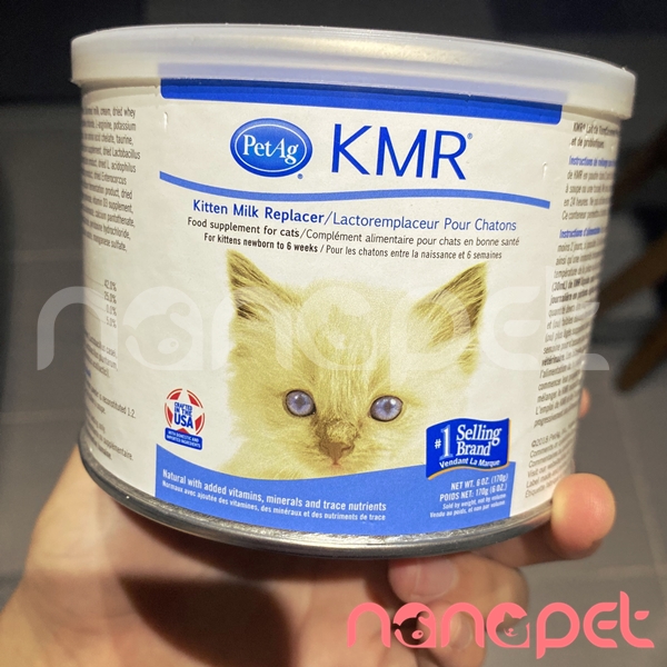Sữa Bột KMR Thay Thế Sữa Mẹ Cho Mèo Sơ Sinh