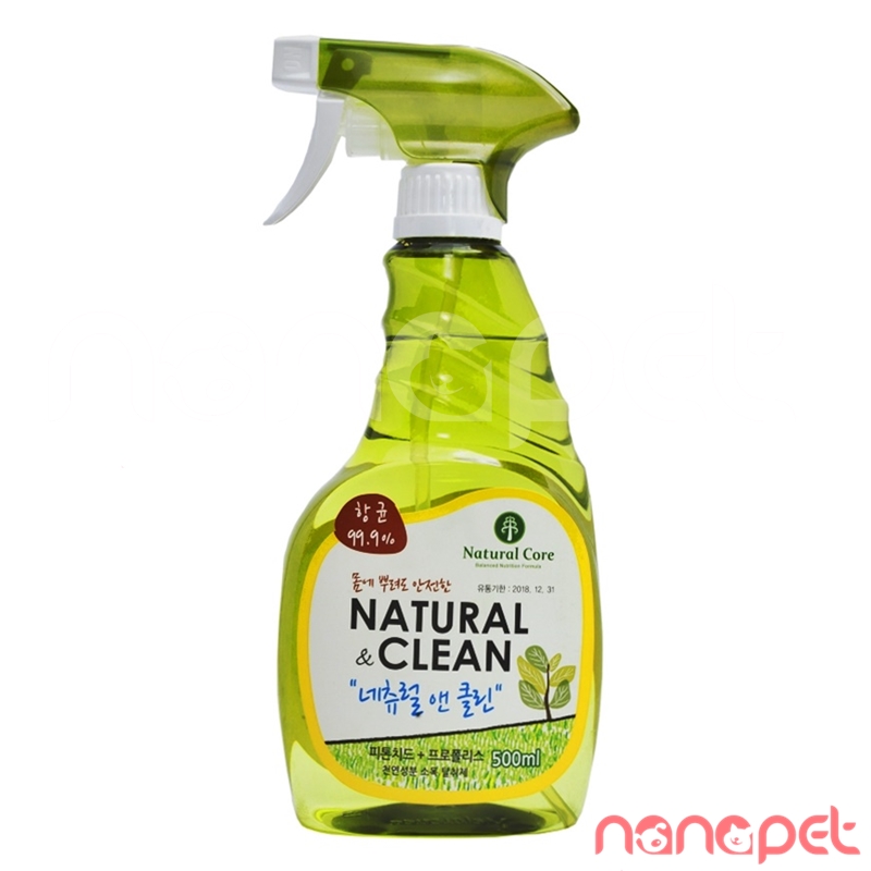 Xịt Khử Mùi Natural Core Deodorant Natural & Clean